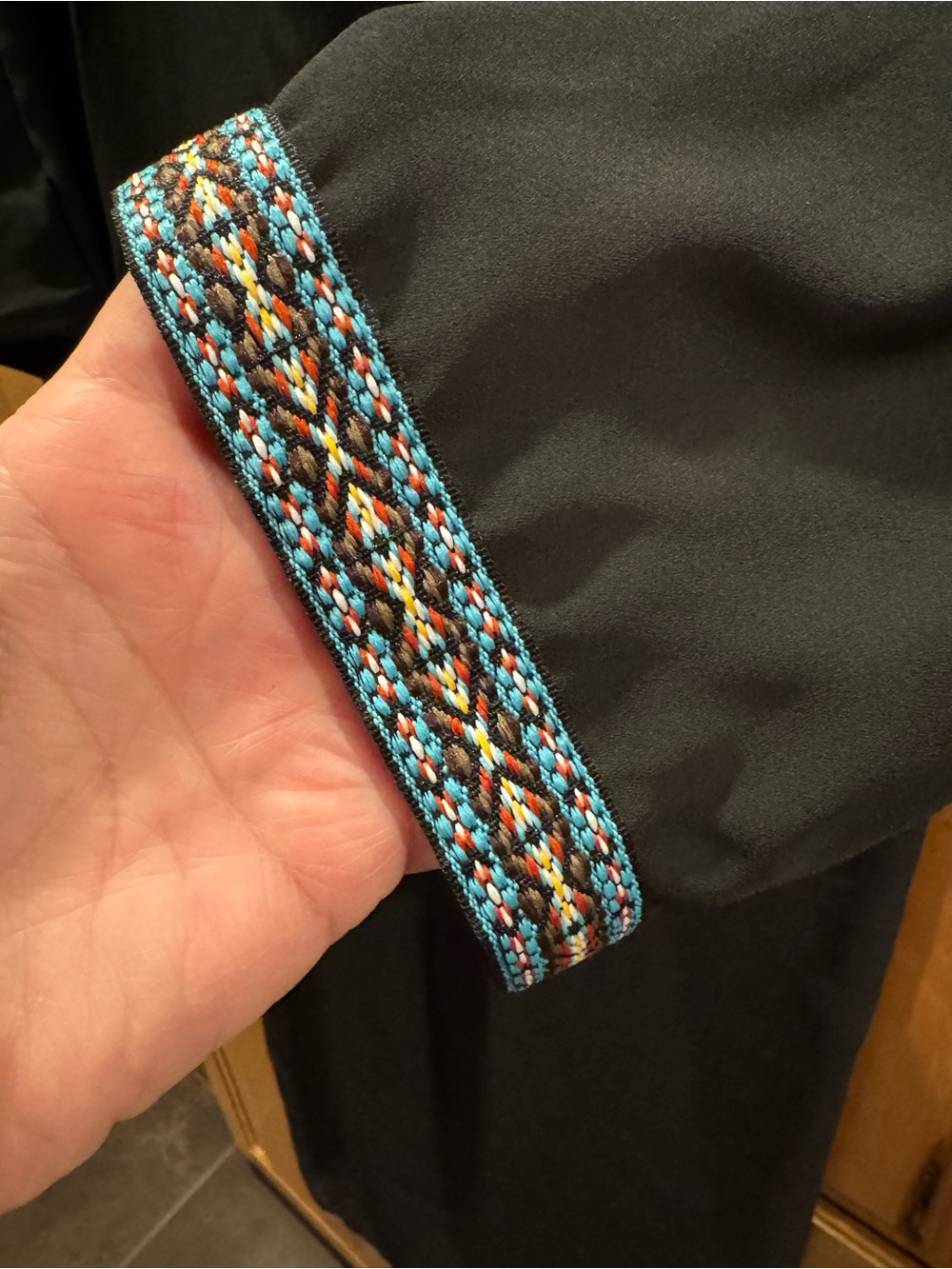 LuLaRoe Black Open Front Cardigan - Picture 2 of 5